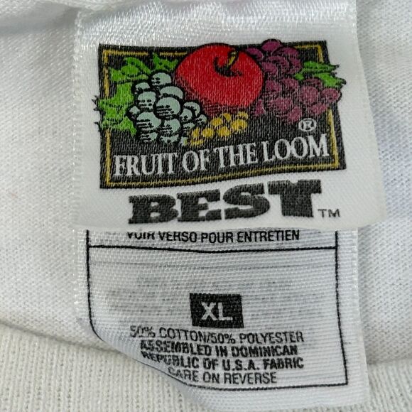 Vintage Treehouse Night Flight Time Machine T Shirt Mens X-Large Zipline White - Picture 12 of 13